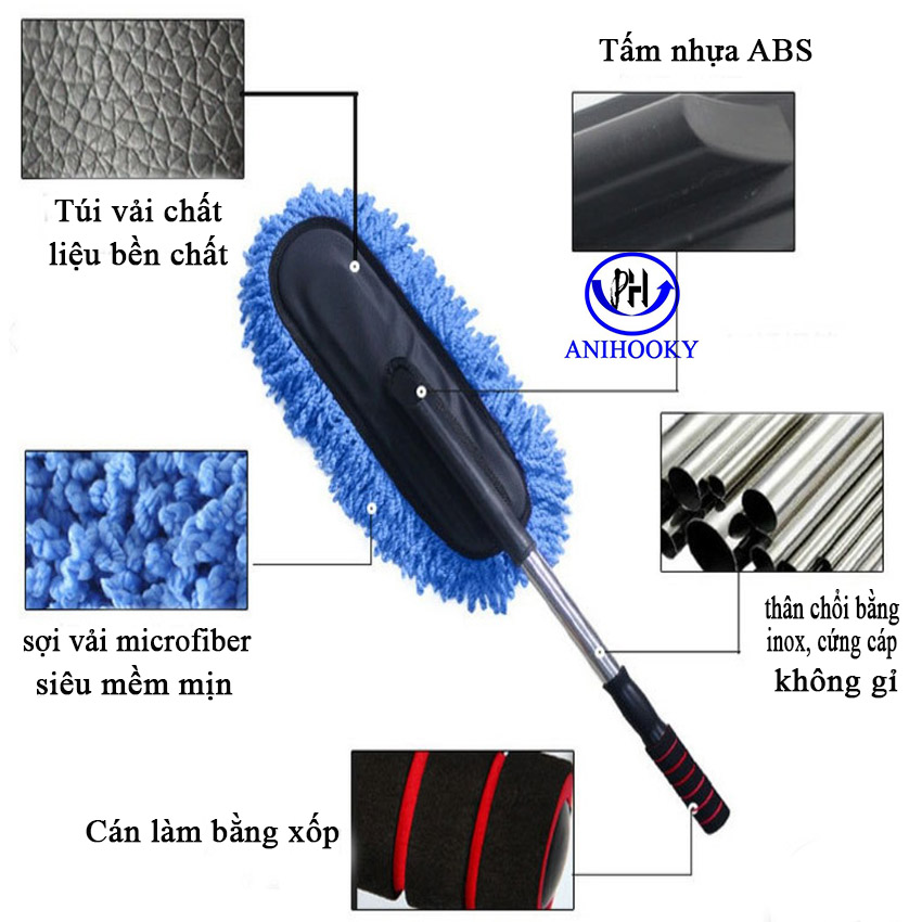 chổi lau ô tô Anihooky chổi lau ô tô Anihooky