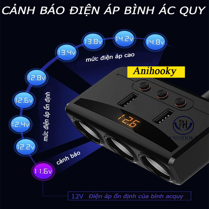tẩu sạc ô tô tẩu sạc ô tô