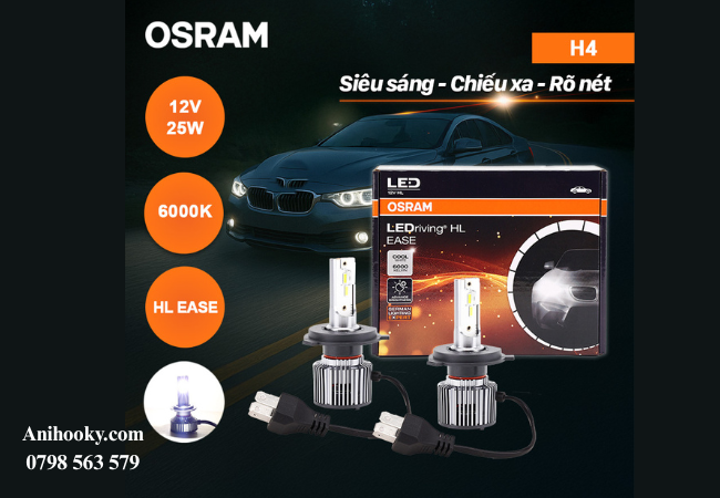 Đèn LED ô tô Osram có công nghệ chiếu sáng hiện đại mang lại hiệu quả tối ưu trong mọi điều kiện thời tiết. Đèn LED ô tô Osram có công nghệ chiếu sáng hiện đại mang lại hiệu quả tối ưu trong mọi điều kiện thời tiết.