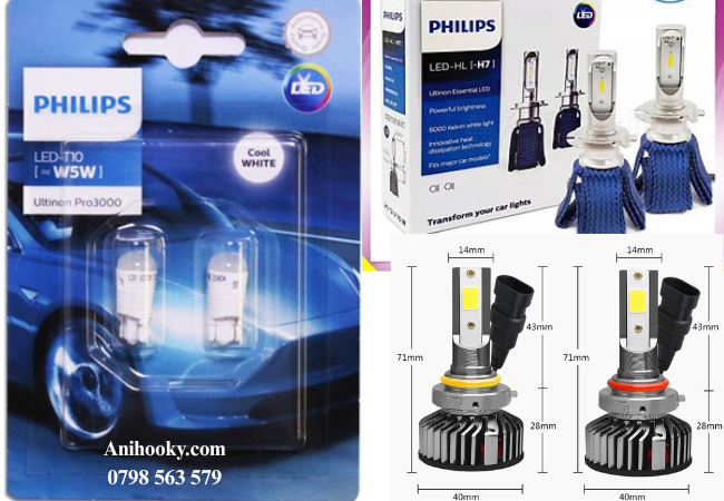 Đèn LED ô tô Philips có khả năng tương thích cao, ít lỗi canbus, không gây báo lỗi khi thay thế bóng zin Đèn LED ô tô Philips có khả năng tương thích cao, ít lỗi canbus, không gây báo lỗi khi thay thế bóng zin