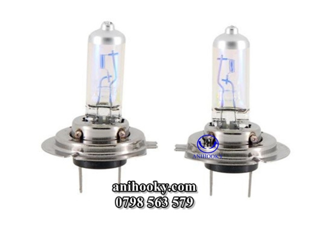 Bóng đèn H7 là loại bóng halogen được sử dụng phổ biến trong hệ thống chiếu sáng của xe ô tô Bóng đèn H7 là loại bóng halogen được sử dụng phổ biến trong hệ thống chiếu sáng của xe ô tô