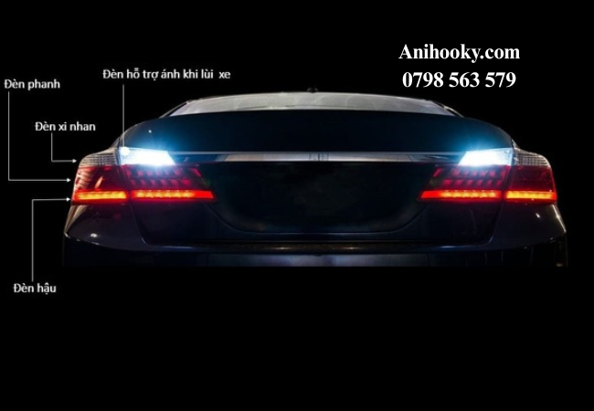 Đèn hậu LED giúp các phương tiện phía sau dễ dàng nhận diện xe trong điều kiện thiếu sáng Đèn hậu LED giúp các phương tiện phía sau dễ dàng nhận diện xe trong điều kiện thiếu sáng
