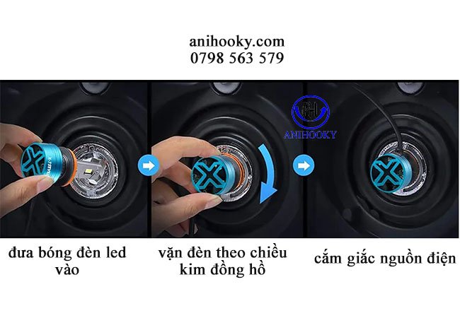 cách lắp bóng đèn led vào đèn cách lắp bóng đèn led vào đèn