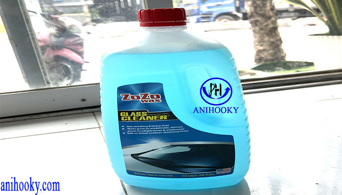 [ canh 2l, giá siêu rẻ ] Nước rửa kính ô tô  Zozo Wax theo tiêu chuẩn USA
