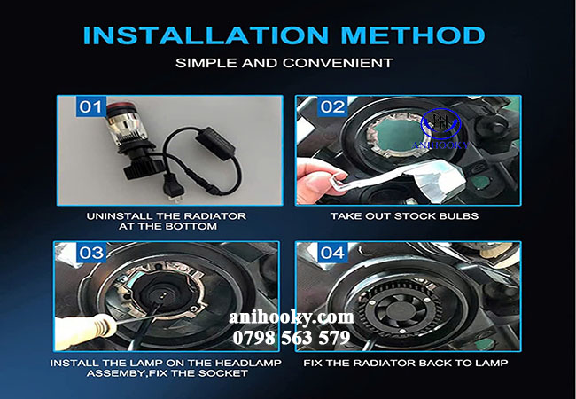 lắp đặt và đúng cách kết nối cho bóng đèn led h4 trên xe ô tô lắp đặt và đúng cách kết nối cho bóng đèn led h4 trên xe ô tô