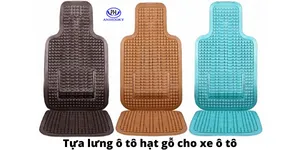5 lý do bạn cần bọc tựa lưng ô tô hạt gỗ cho xe ô tô