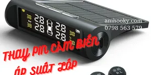 Thay pin cho cảm biến áp suất lốp