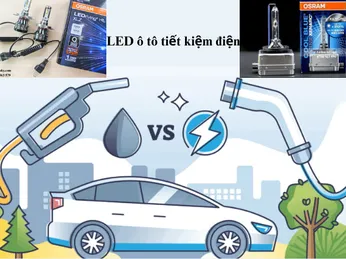 LED ô tô tiết kiệm điện – giải pháp tối ưu cho xe hybrid, điện