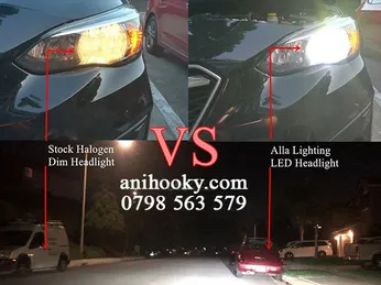 Có nên thay bóng đèn LED H4 ô tô cho xe không hỗ trợ LED?