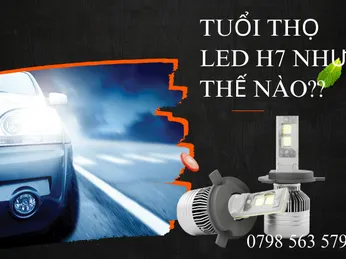 Bóng đèn LED ô tô H7 có tuổi thọ bao lâu và cách duy trì độ sáng
