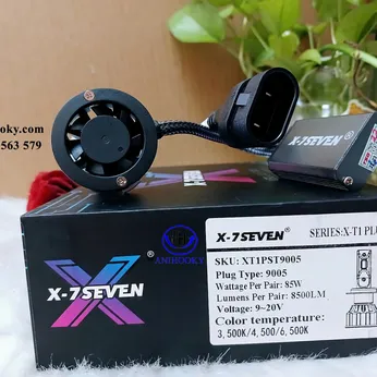 Đèn Led X7 Seven Chân HB3-9005 85W-Giải Pháp Chiếu Sáng Hiện Đại Cho Xe Hơi