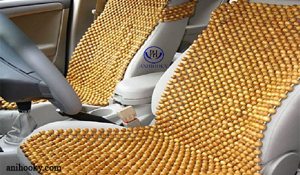 tựa lưng ô tô hạt gỗ tựa lưng ô tô hạt gỗ