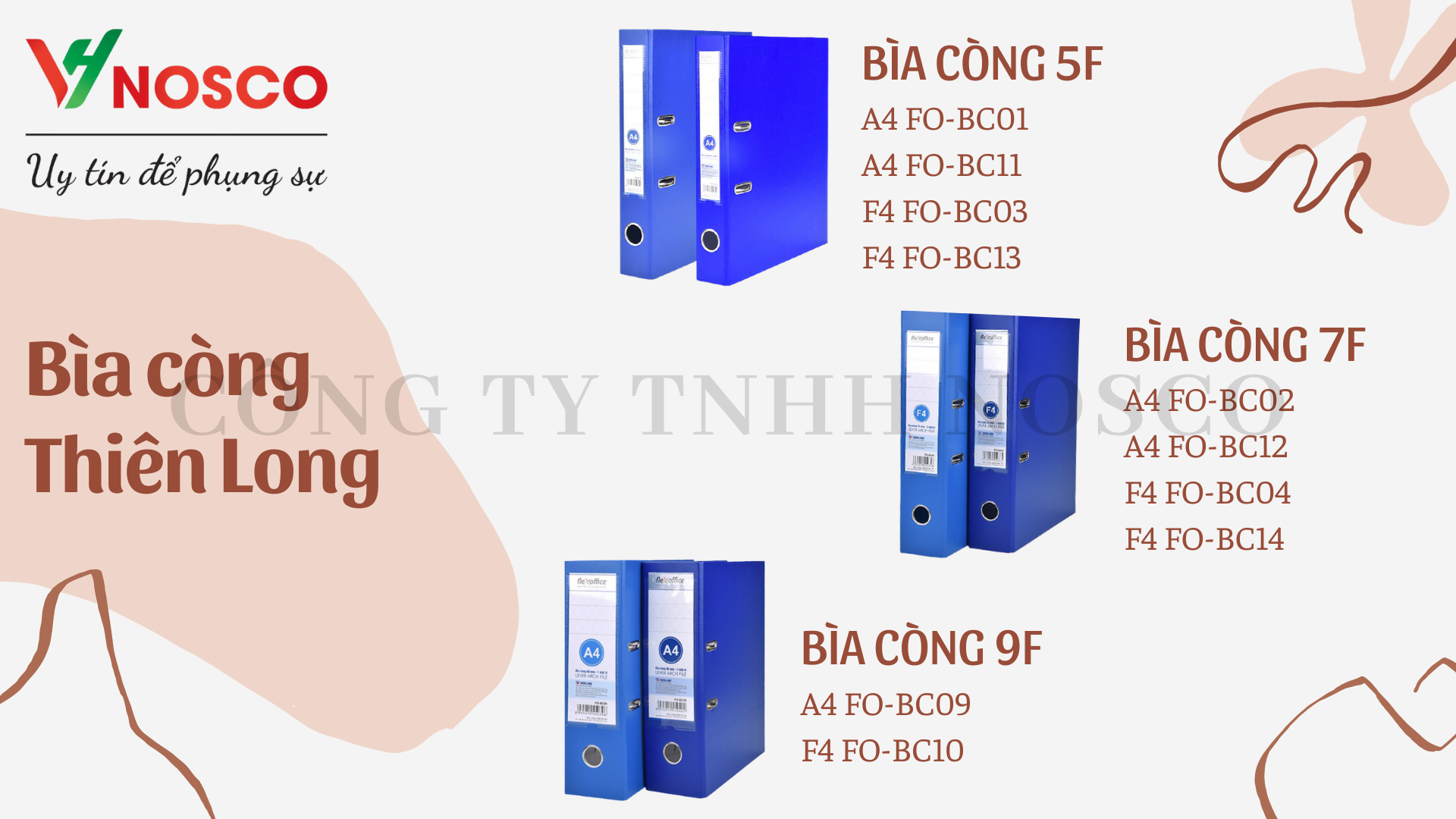 Bìa còng - Level arch file