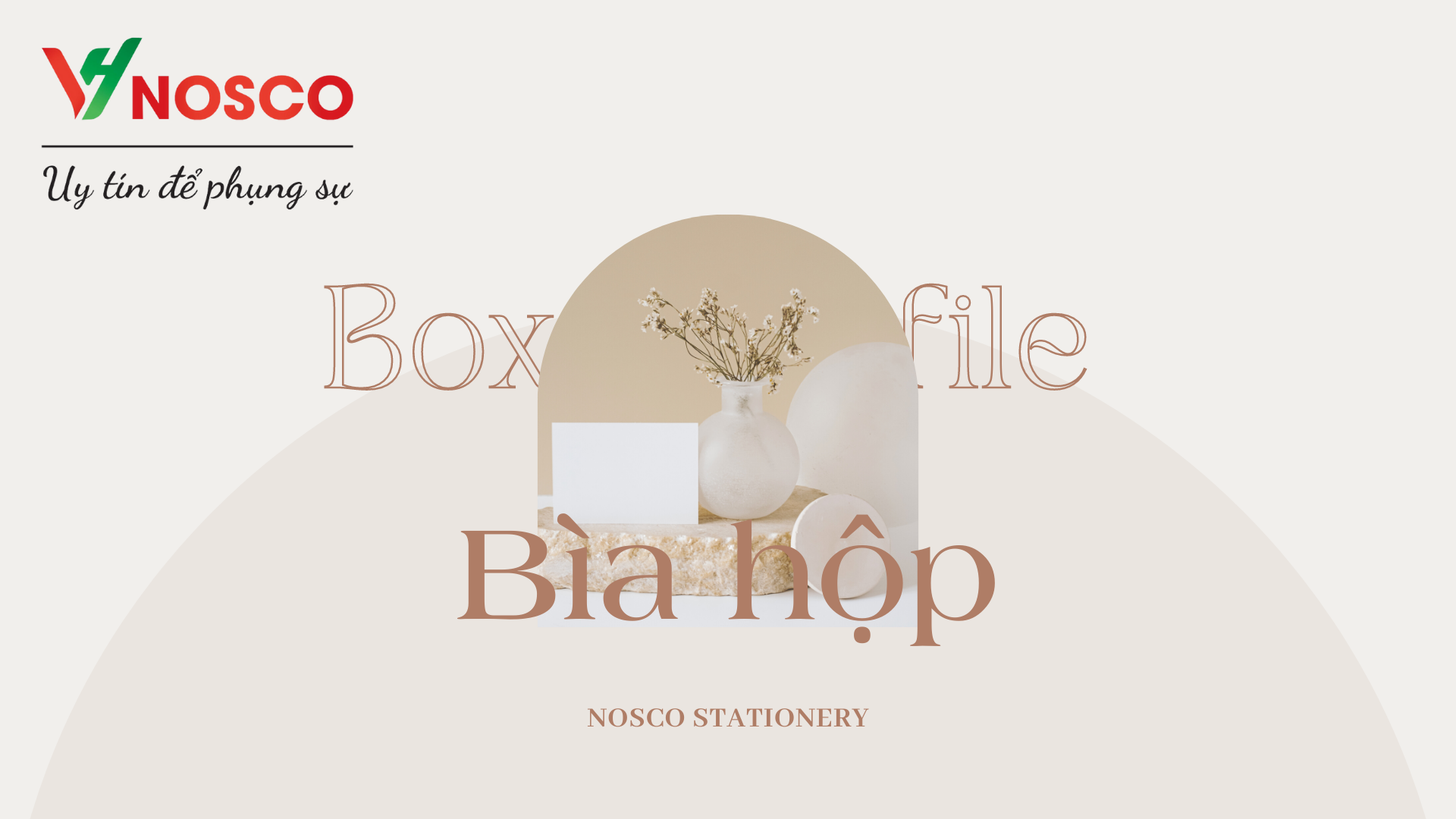 Bìa hộp - Box file