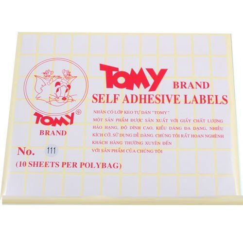 Giấy decal TOMY 111