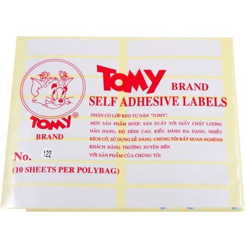 Giấy decal TOMY 122