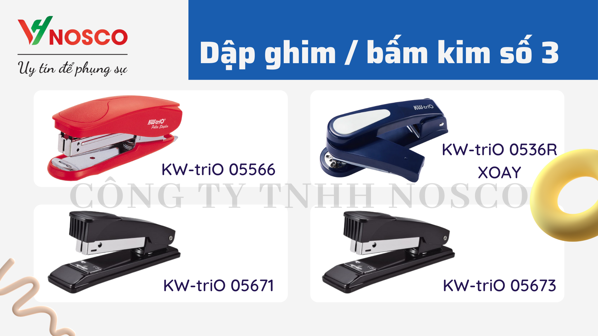 Bấm kim / dập ghim - Stapler