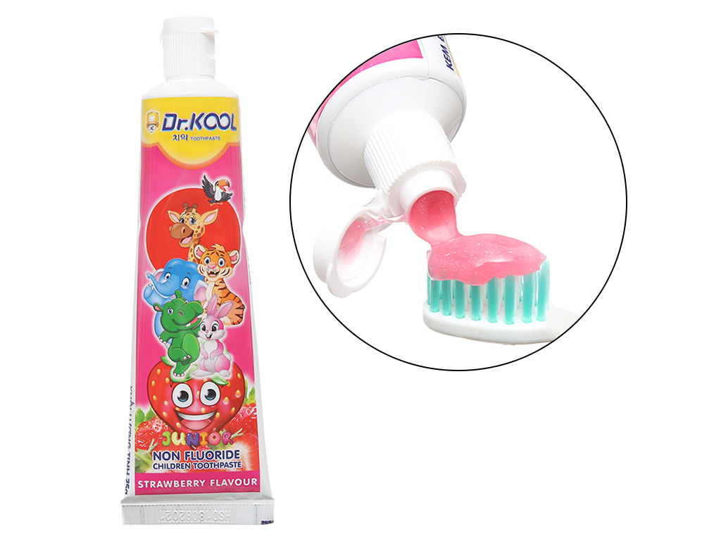 Kem Đánh Răng Trẻ Em Dr. Kool Kids Hương Dâu 75g