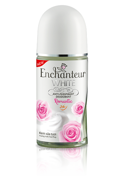 Lăn khử mùi trắng da Enchanteur White Romantic 50ml