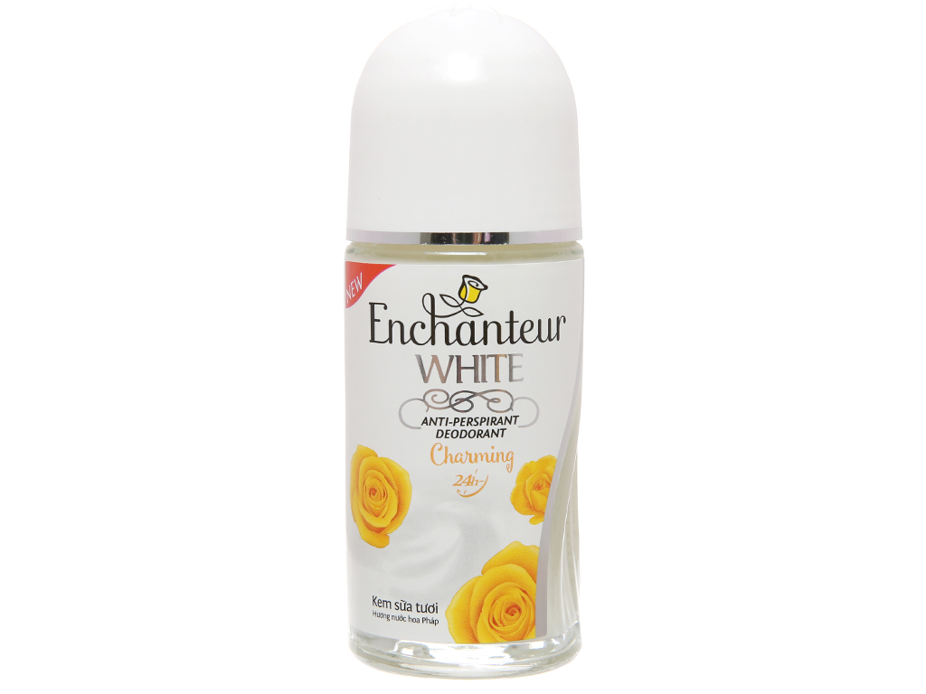 Lăn khử mùi trắng da Enchanteur White Charming 50ml