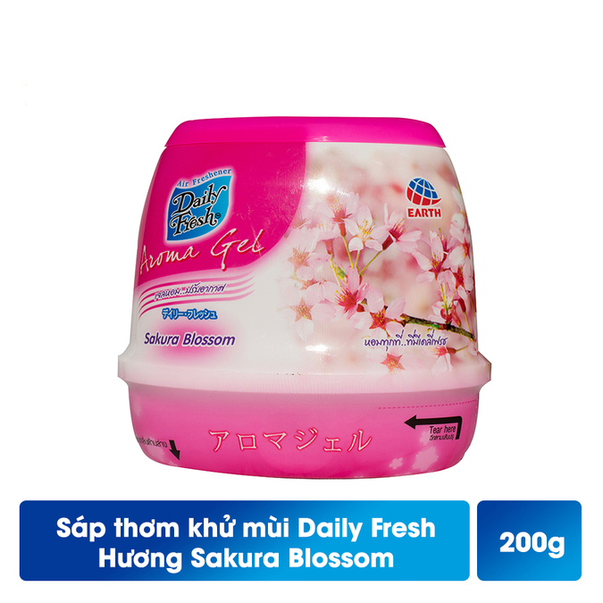 Sáp thơm khử mùi AROMA - hương hoa anh đào 200g