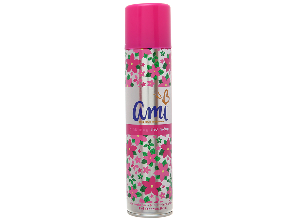 Xịt phòng AMI Pink May - Thơ Mộng 280ml