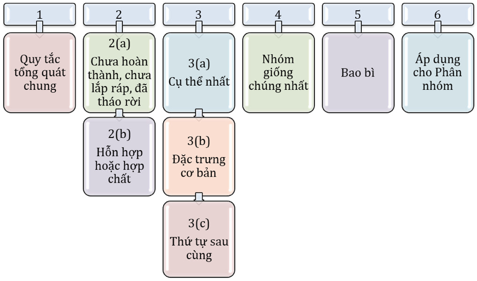 6 nguyên tắc xác định mã HS Code