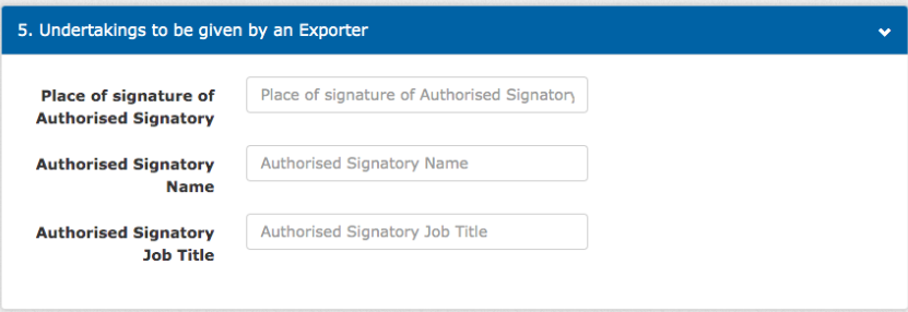 REX (Registered Exporter)