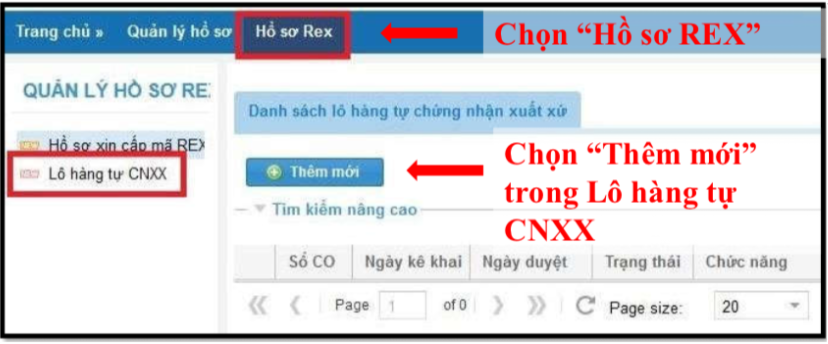 REX (Registered Exporter)