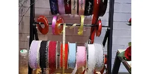 DÂY RUY BĂNG KIM TUYẾN TRANG TRÍ GIÁNG SINH NHIỀU MẪU ĐẸP