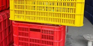 RỔ NHỰA CÔNG NGHIỆP GIÁ RẺ BÌNH TÂN ĐỦ MÀU XANH, VÀNG, ĐỎ
