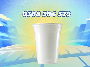 Ly Nhựa PP 500ml Nắp Phẳng – Mua Sỉ Số Lượng Lớn