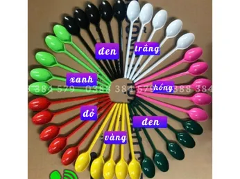 Muỗng Nhựa Dùng Một Lần | Thìa Nhựa Cao Cấp | Giá Sỉ Long Em