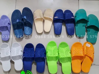 Dép Nhựa Đi Trong Nhà | Dép Chống Trơn Trượt | Giá Sỉ Long Em