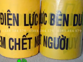 Băng Cảnh Báo Điện Lực | Báo Hiệu Cáp Ngầm | Giá Tốt Long Em
