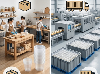 Hủ đựng rau câu phù hợp cho cơ sở sản xuất nhỏ hay xưởng lớn?