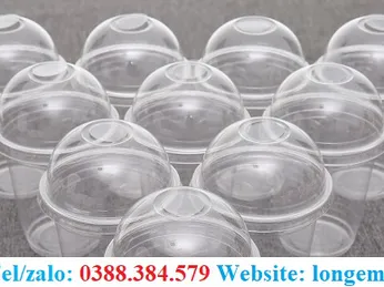 BÁN SỈ LẺ LY NHỰA CỨNG NẮP CẦU 360ML