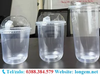 XƯỞNG SẢN XUẤT LY NHỰA ĐỰNG ĐỒ UỐNG MANG ĐI GIÁ RẺ