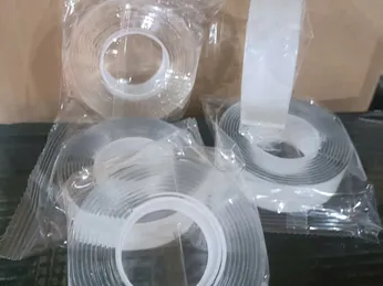 XƯỞNG SẢN XUẤT BĂNG KEO TRONG 2 MẶT SIÊU DÍNH GIÁ RẺ