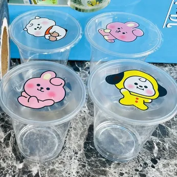 Ly Nhựa Nắp Ép Màng