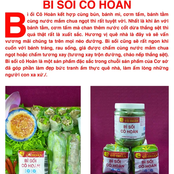 BÌ SỔI CÔ HOÀN