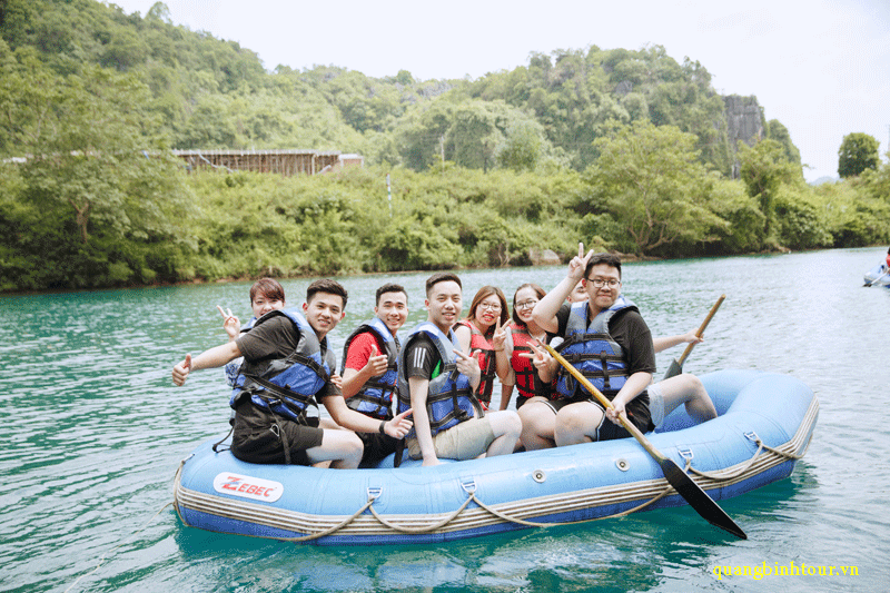 Tour Động Thiên Đường - zipline sông Chày Hang Tối