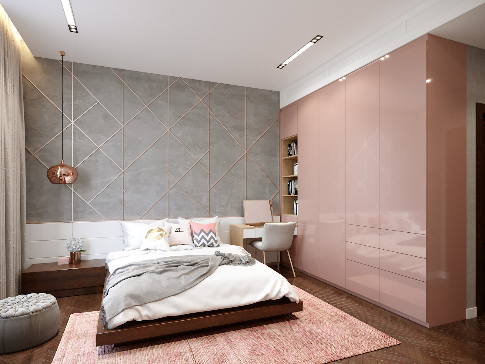 Phòng ngủ bé gái biệt thự quận 2 Phòng ngủ bé gái biệt thự quận 2