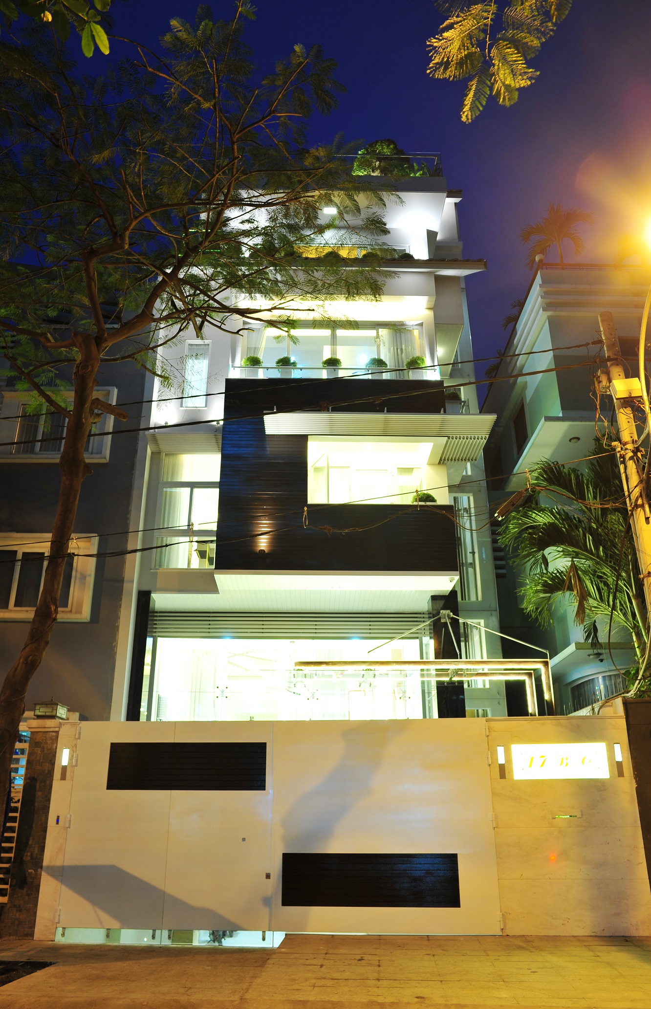 Mặt tiền nhà DĐN thi công trọn gói bởi Kiến Trúc Xanh Mặt tiền nhà DĐN thi công trọn gói bởi Kiến Trúc Xanh