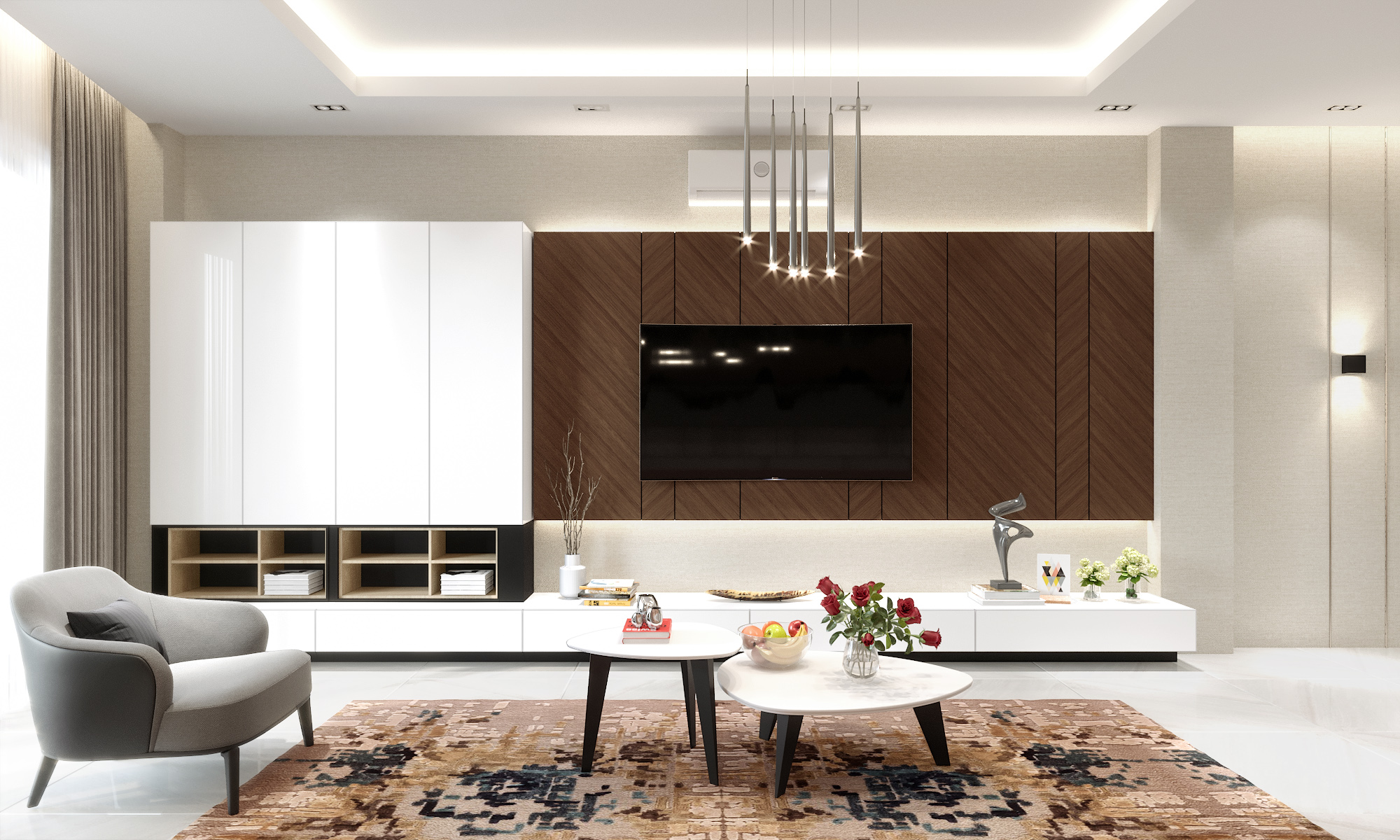 thiết kế thi công phòng khách quận 1 thiết kế thi công phòng khách quận 1