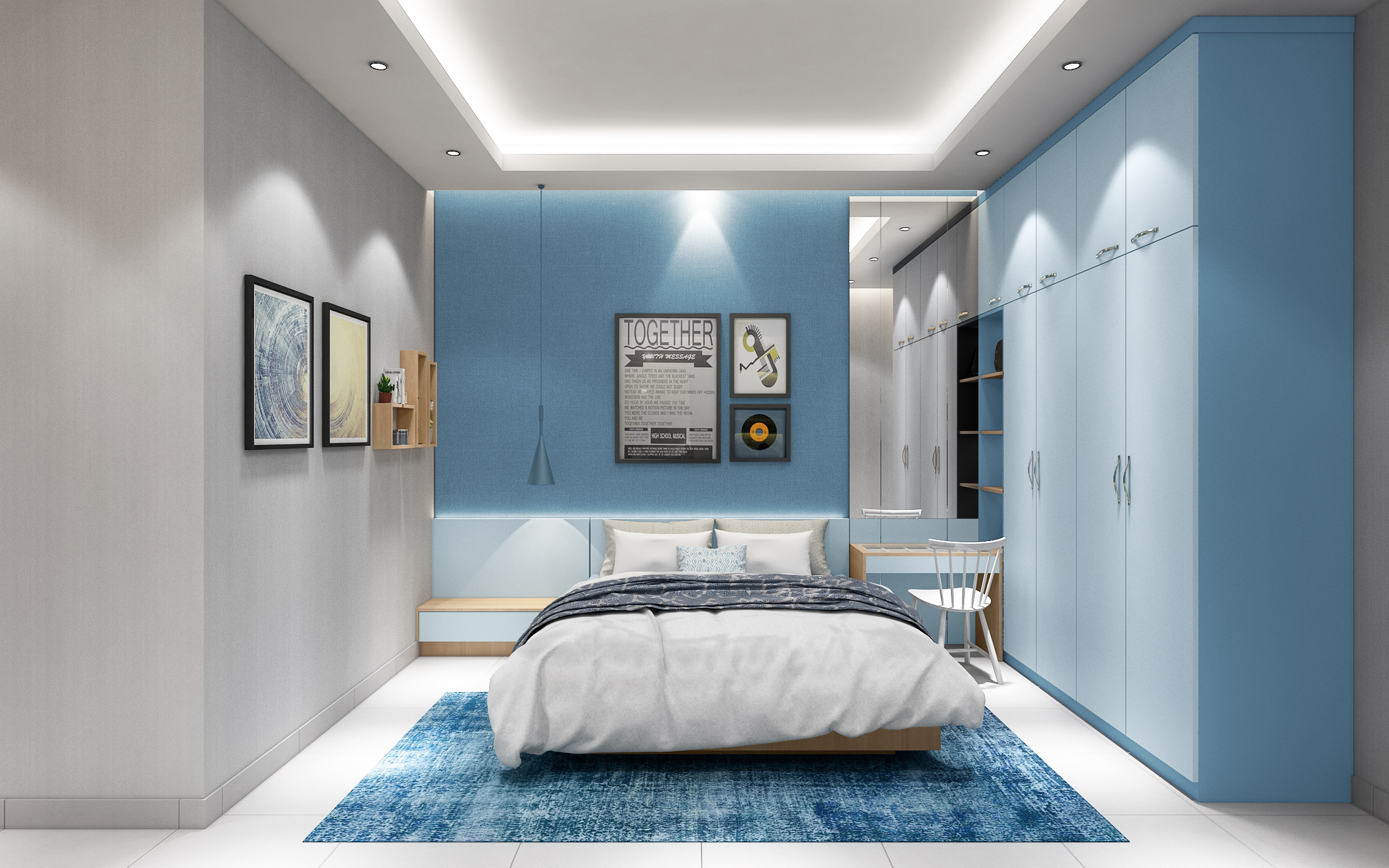 thiết kế và thi công phòng ngủ quân 1 thiết kế và thi công phòng ngủ quân 1