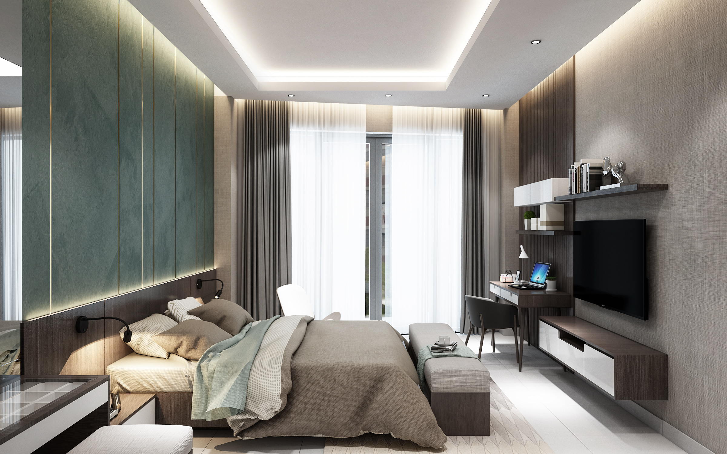 thiết kế và thi công phòng ngủ quân 1 thiết kế và thi công phòng ngủ quân 1