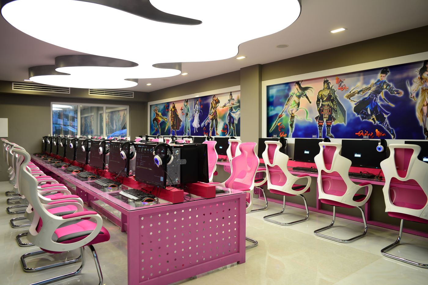 Thiết kế nội thất trung tâm Game Thiết kế nội thất trung tâm Game