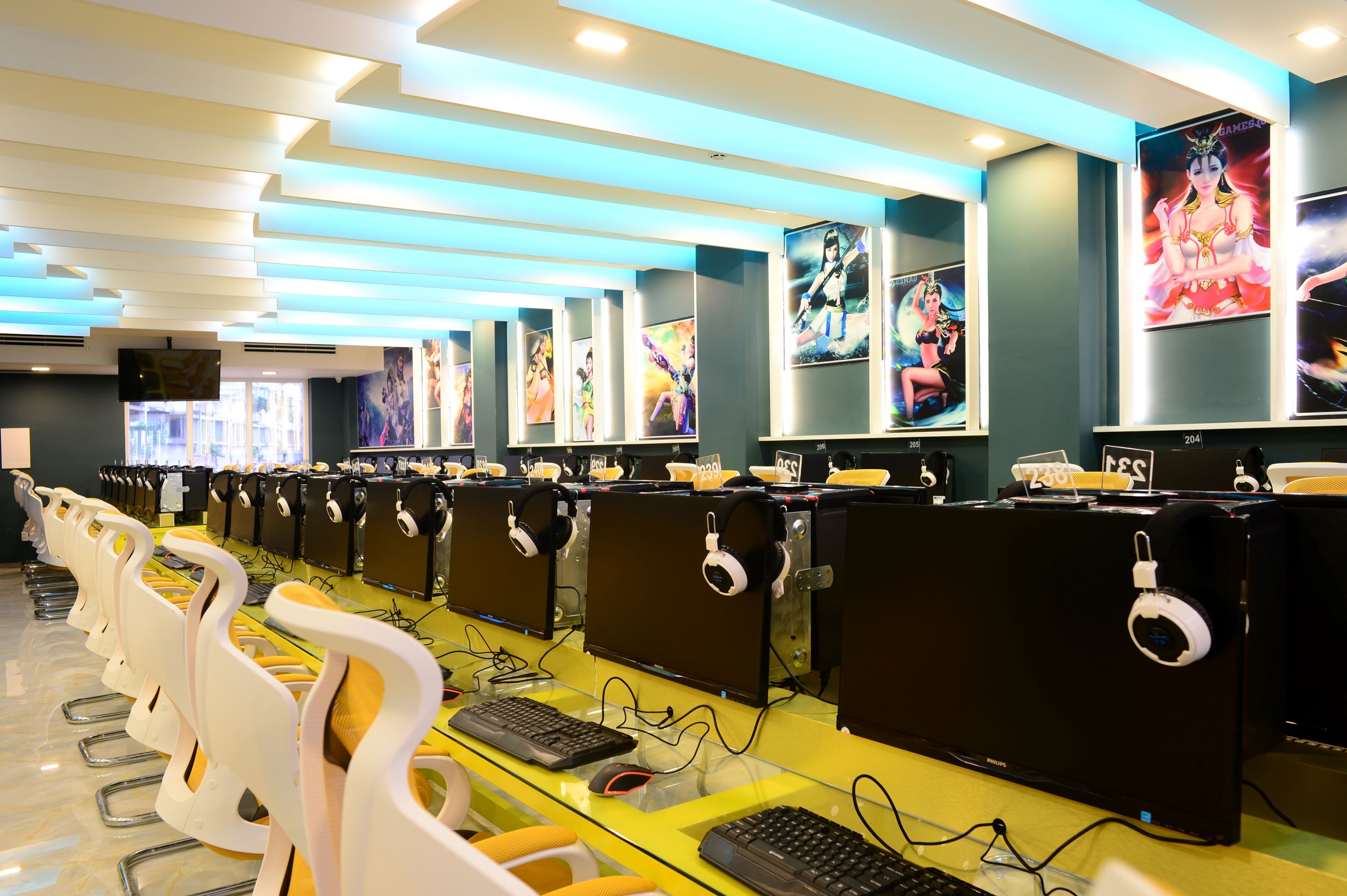 Nội thất trung tâm Game Nội thất trung tâm Game