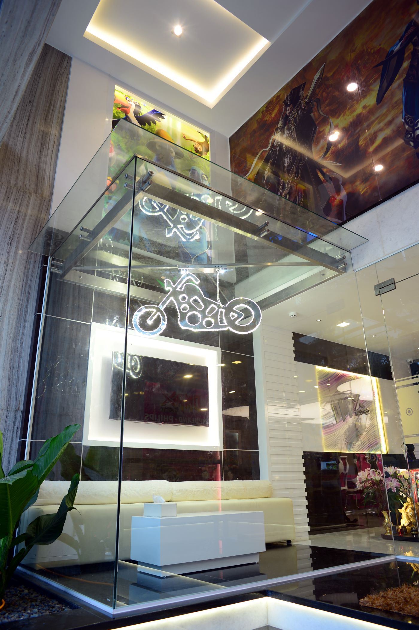 thiết kế tiếp tân trung tâm Game thiết kế tiếp tân trung tâm Game